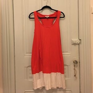 Simple color block dress