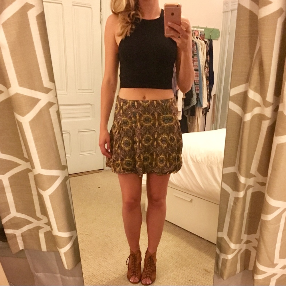 Free People mini skirt