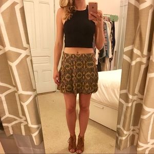 Free People mini skirt