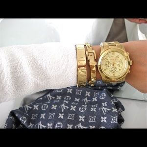 Michael Kors 'Astor' Bangle in Gold