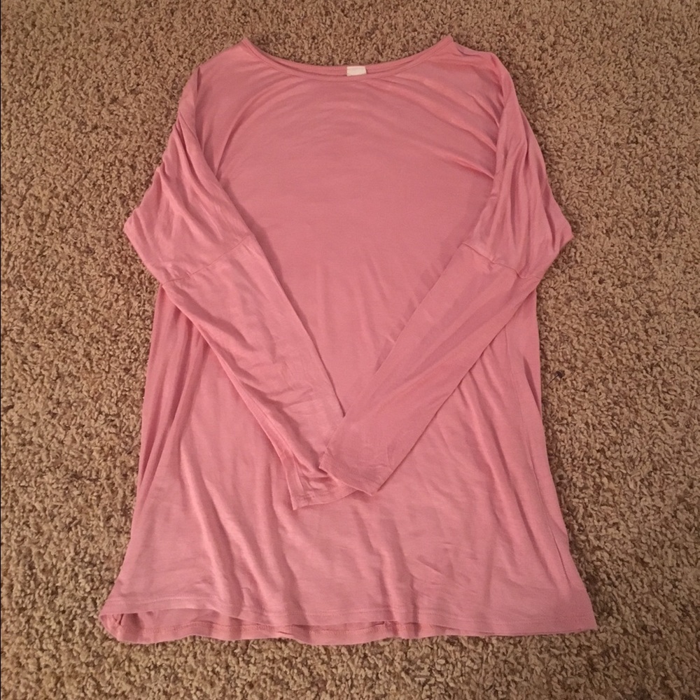 BRAND NEW rose colored boutique flowy tunic