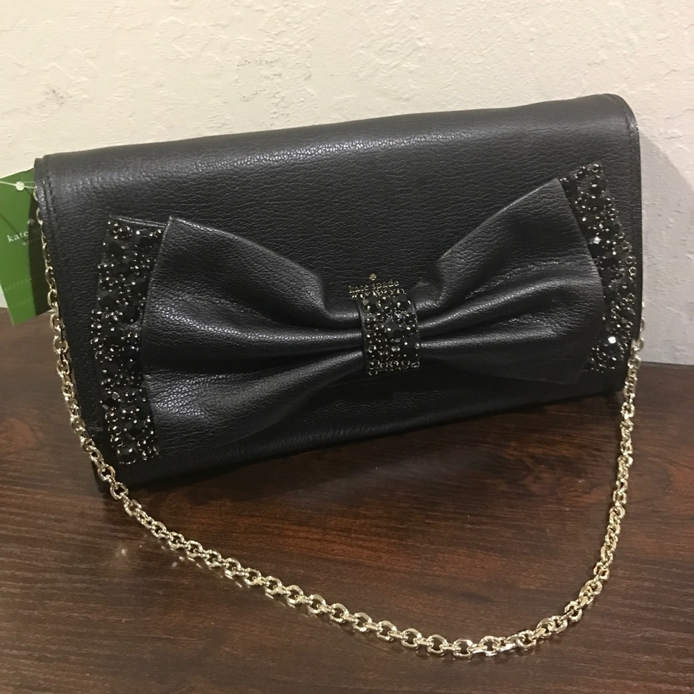 Kate spade manor clutch Large