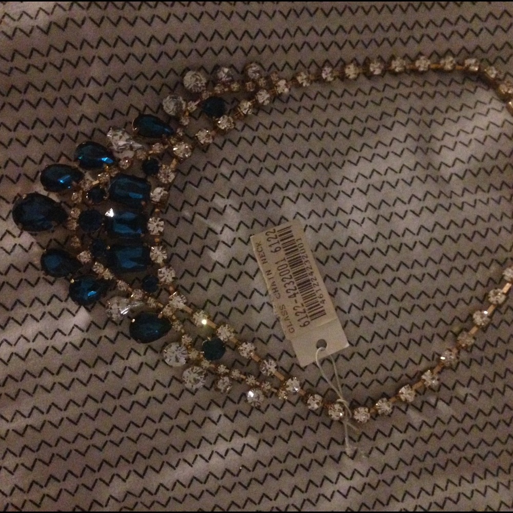 Costume jewelry statement necklace nwt