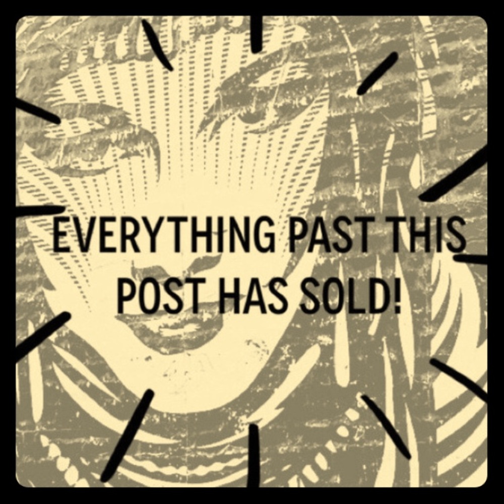 All items past this have SOLD