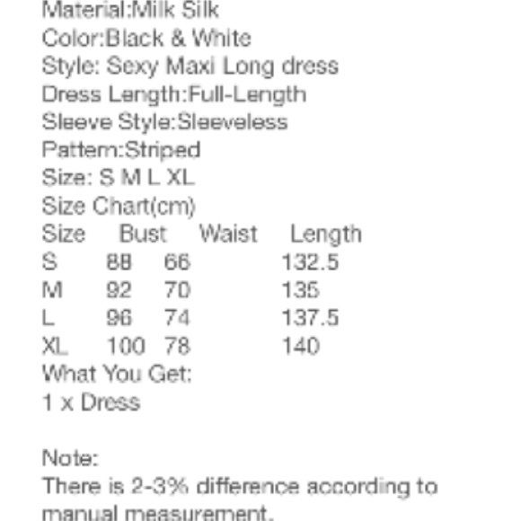 ‼️HP‼️ LAST ONE Black Striped Halter Maxi Dress - Picture 8 of 8