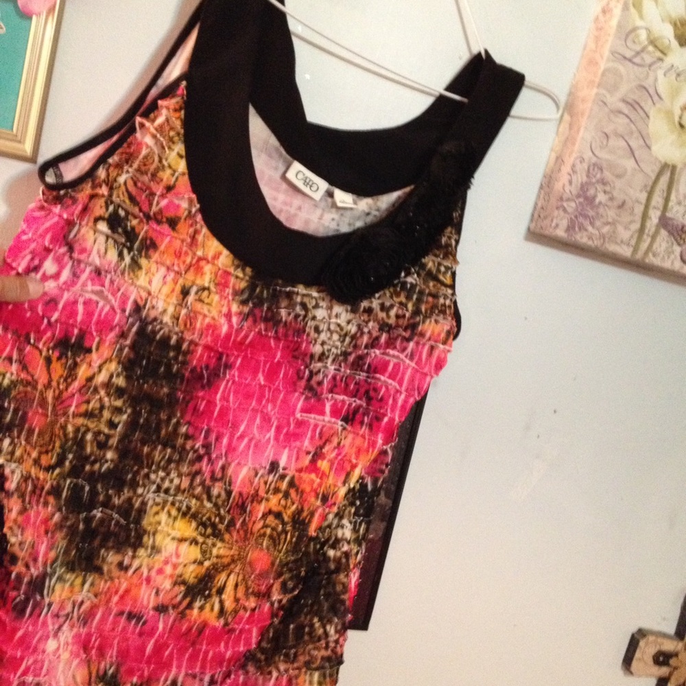 Multi coloured camisole top