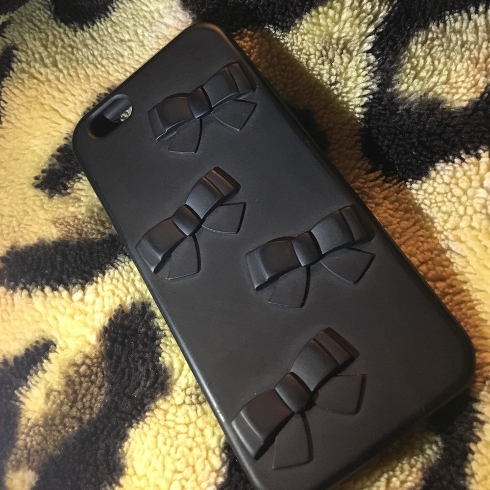 An iPhone 6 rubber case from Victoria Secret