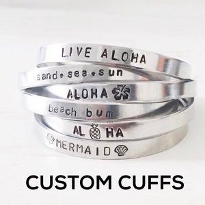 Custom Cuffs / Bracelets