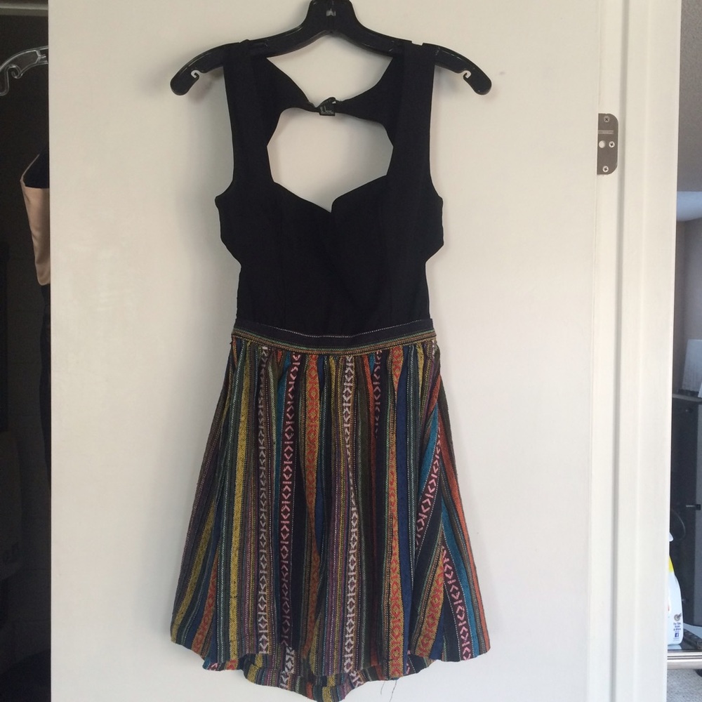 Forever 21 Cut Out Festival Dress NWOT