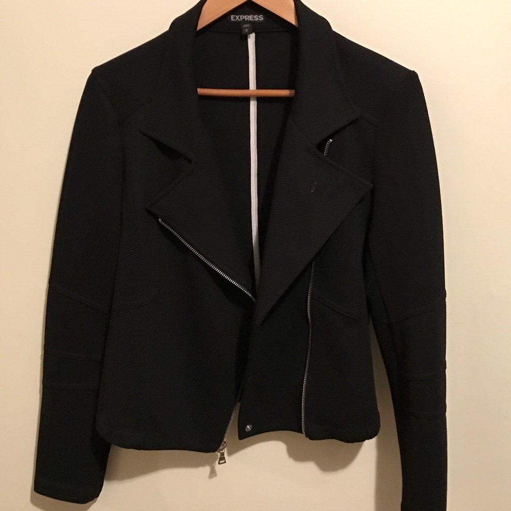 Express jacket - diagonal zip