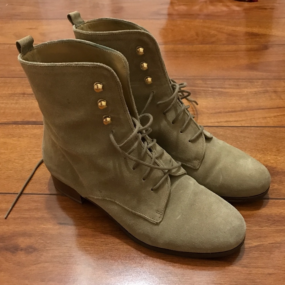 Sezane combat boots