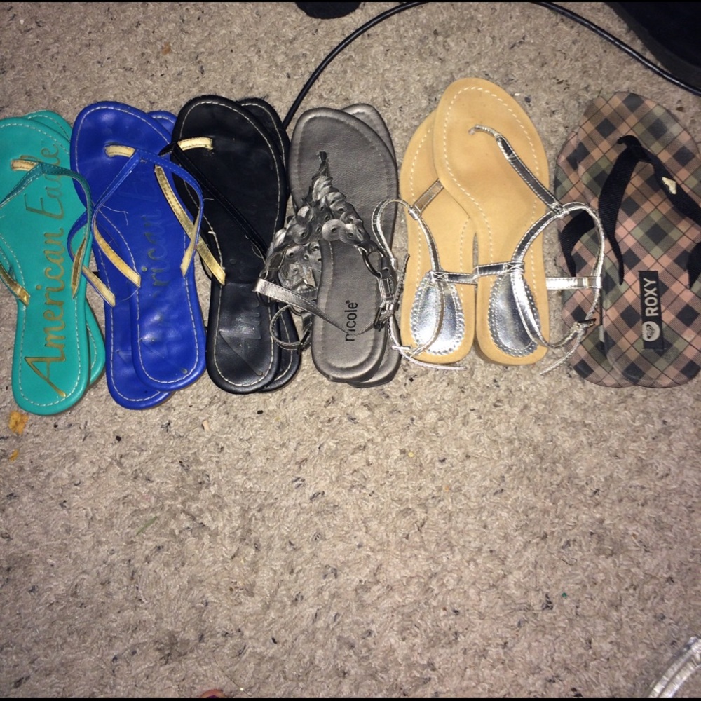 Sandal, flip flop bundle all for 15!