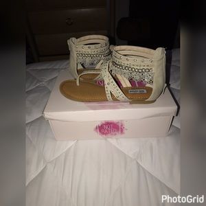 Cream Colored Sandals