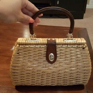 Wicker handbag