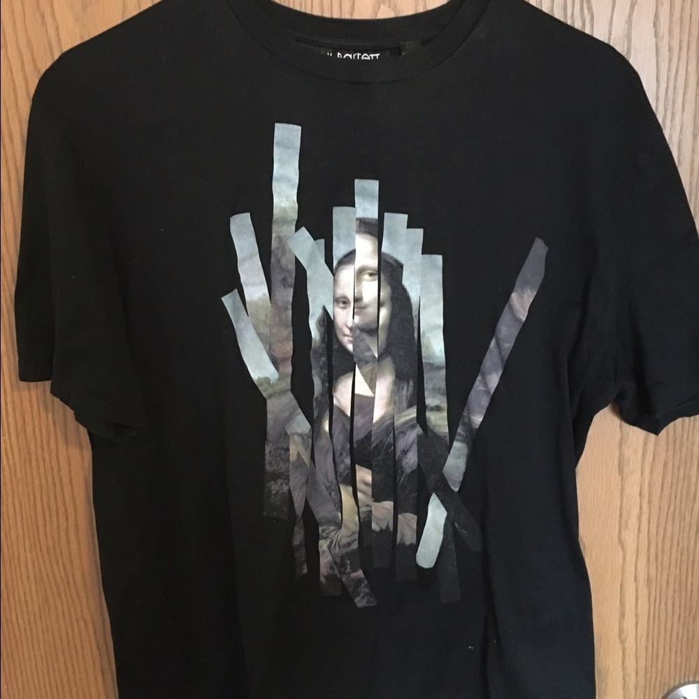 Neil Barrett men  shirt size Mona Lisa logo
