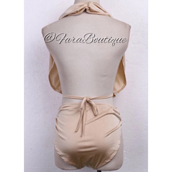 💕HighWaist Bandeau Bikini👙Set - Picture 2 of 5