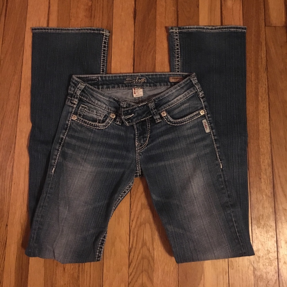 Silver Brand Tuesday Bootcut Jeans 25x35
