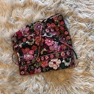 Vera Bradley Drawstring Backpack Mod Floral Pink
