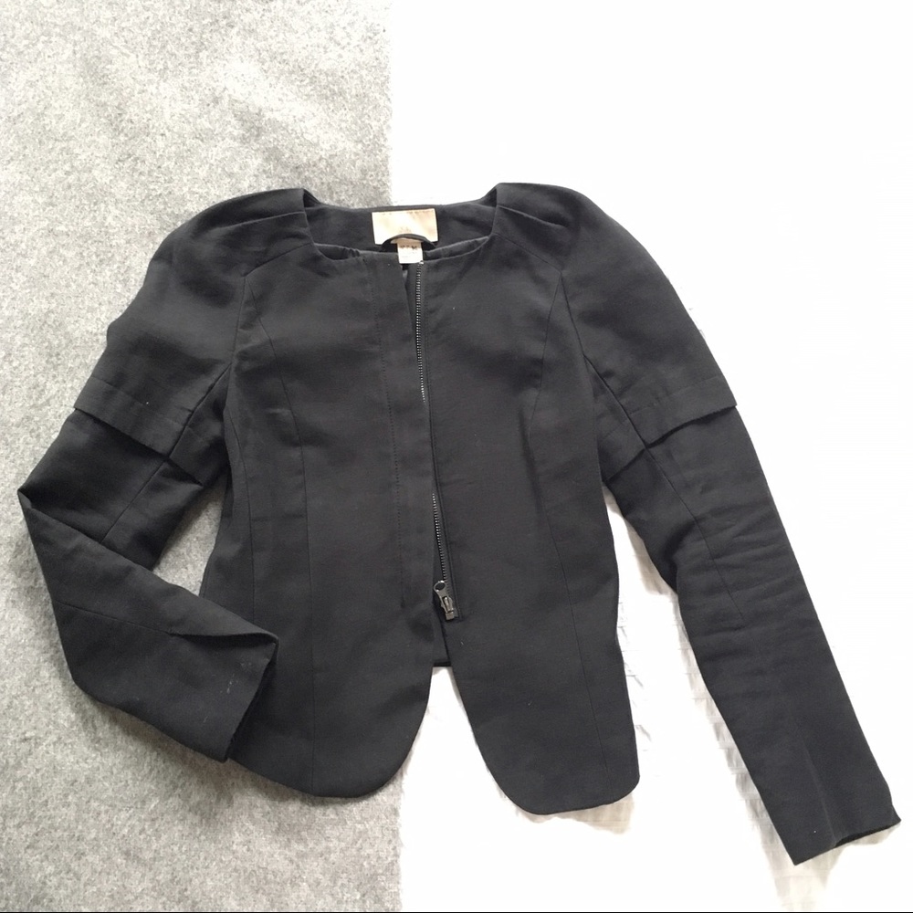 Black Jacket with awesome puff shoulders