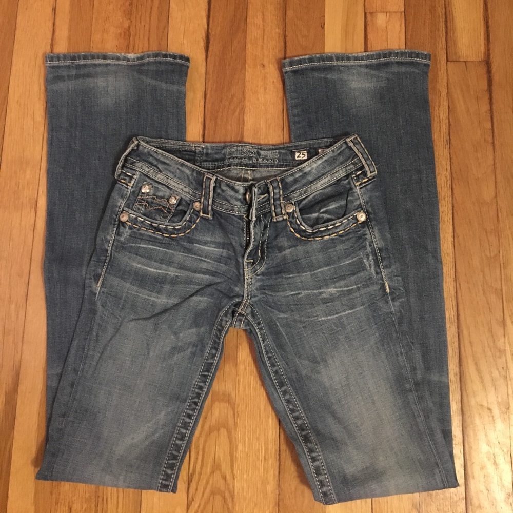 Miss Me bootcut jeans 25x35