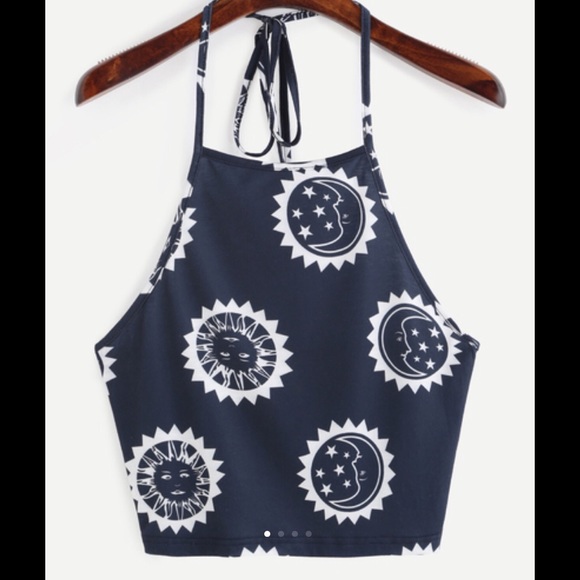 Tops - Halter crop top