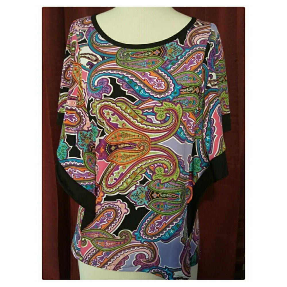Butterfly sleeve top