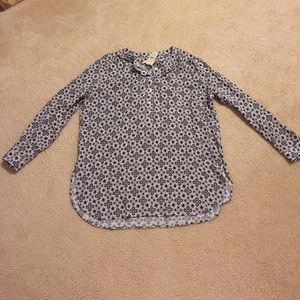 Loft patterned shirt