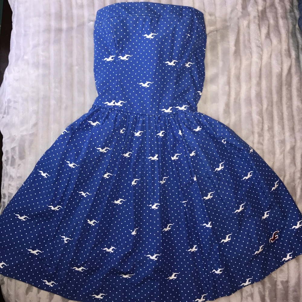 Hollister strapless dress