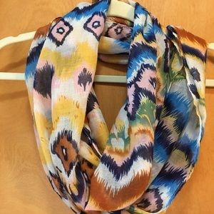 peacock scarf