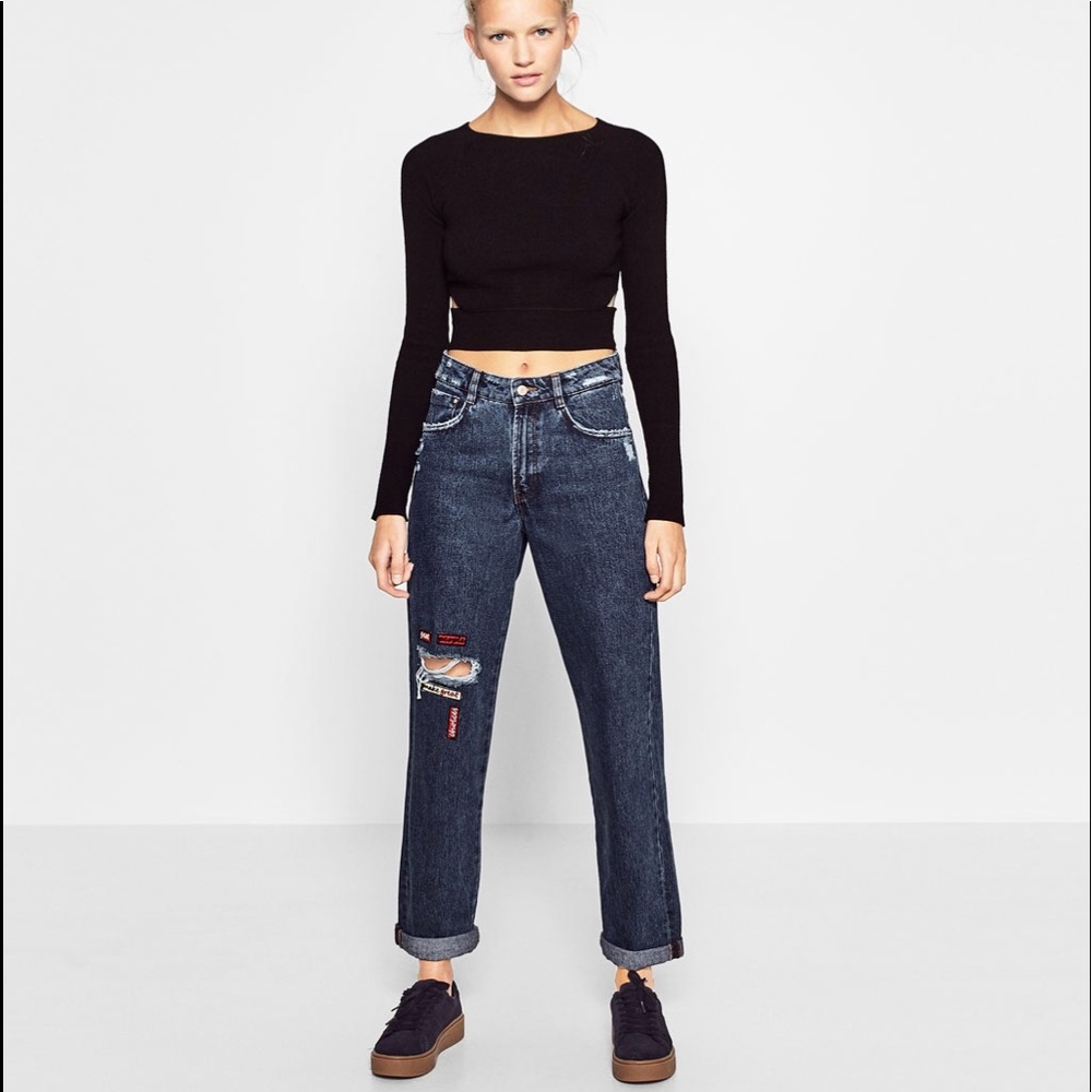 Zara Mom Fit Jean