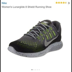 Nike Women's Lunarglide 8 Shield Running Shoe