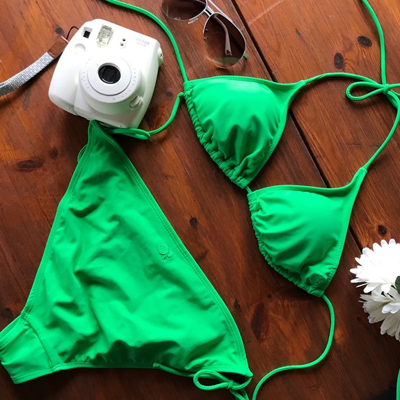 ❌SOLD❌NWOT 🏖🔥 LIME Green Bikini - Picture 4 of 4