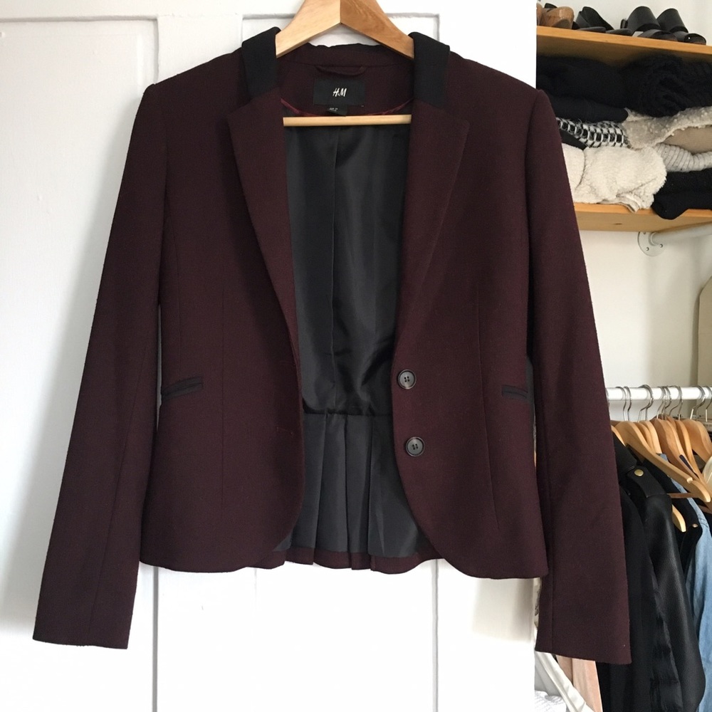 Maroon Blazer