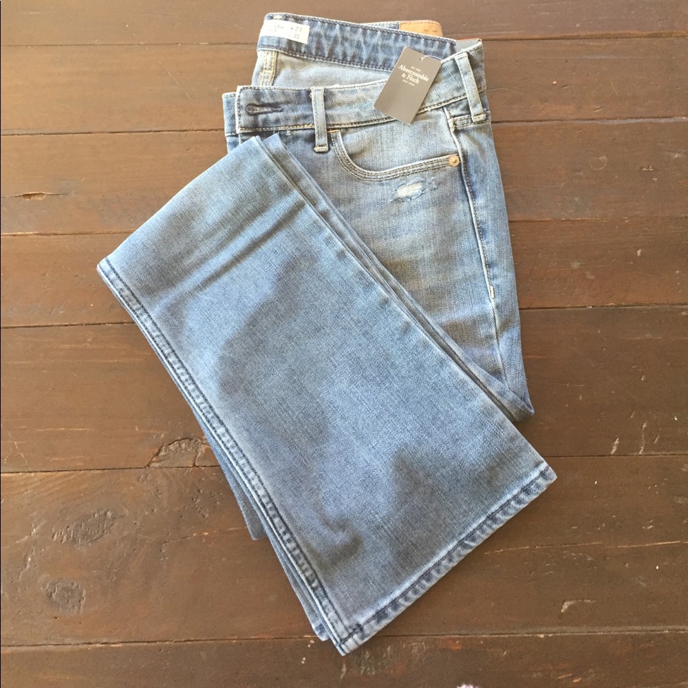 Abercrombie & Fitch Women's skinny boot cut jeans