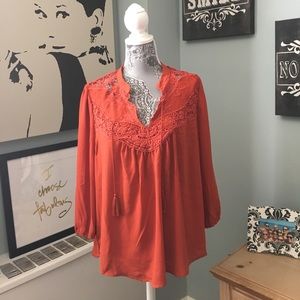 Peasant style top
