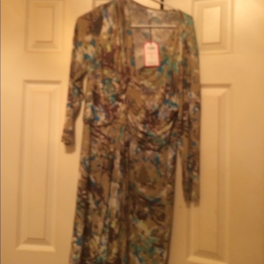 Cabi  printed dress
