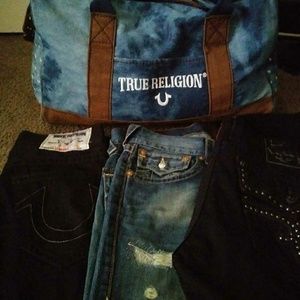 MEN True Religion Jeans and Rock Revival Jeans