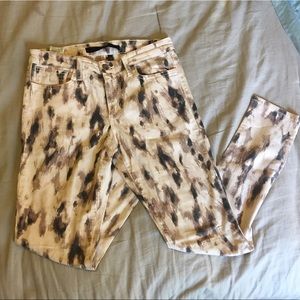 Joe's Jeans ikat print skinny jeans