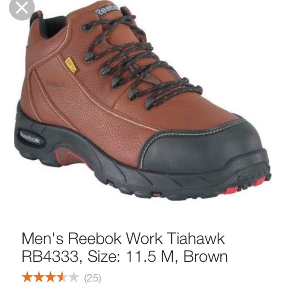 Reebok boots low rise 14w safety Toe
