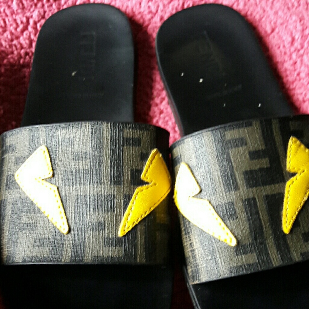 Authentic fendi slides