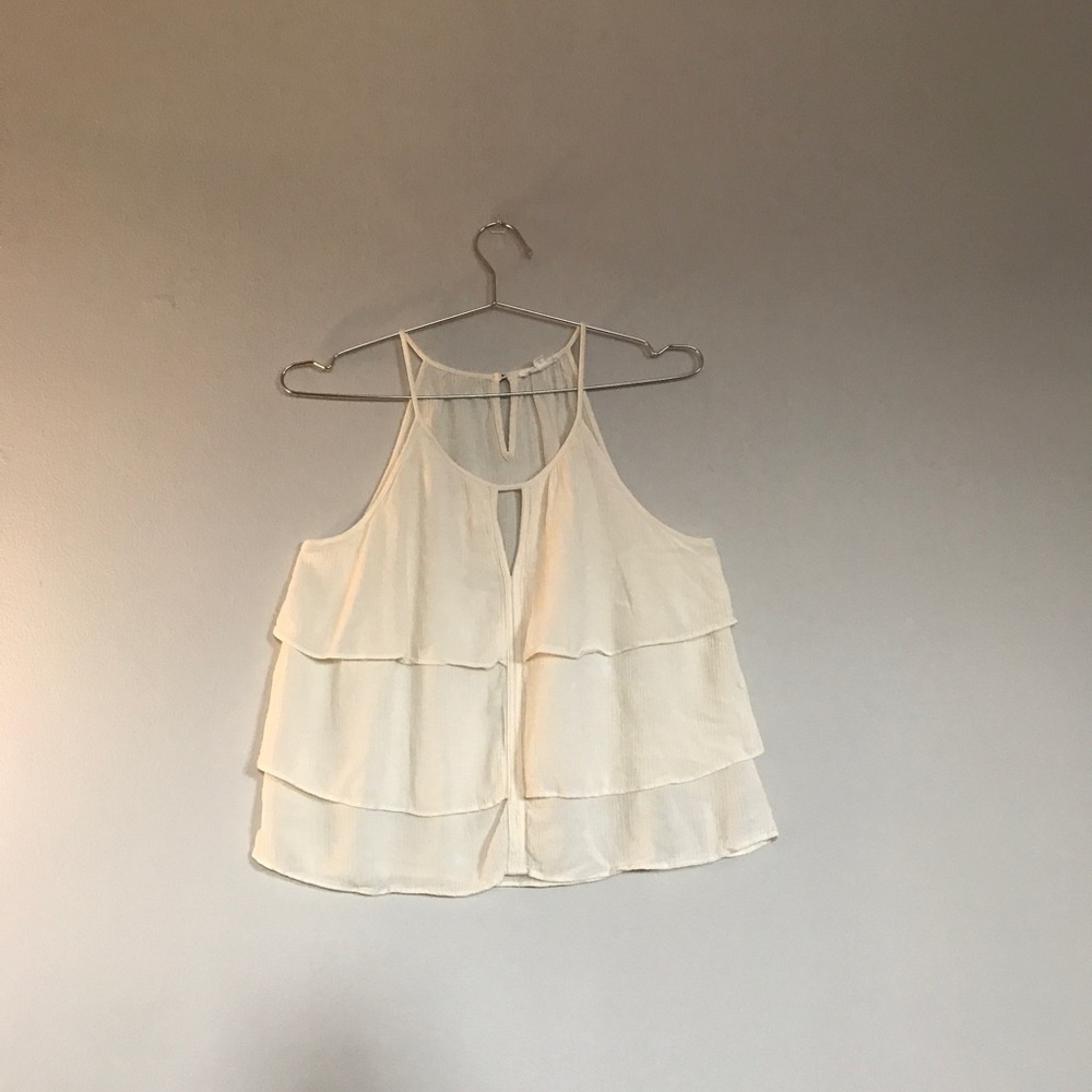 BNCU Tiered Ruffle Shirt, size M
