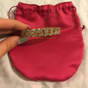 Juicy Couture Rose Gold Studded Bangle