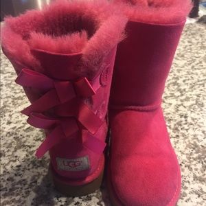Kids Pink UGG's sz 2
