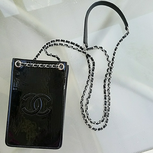 chanel cell phone crossbody