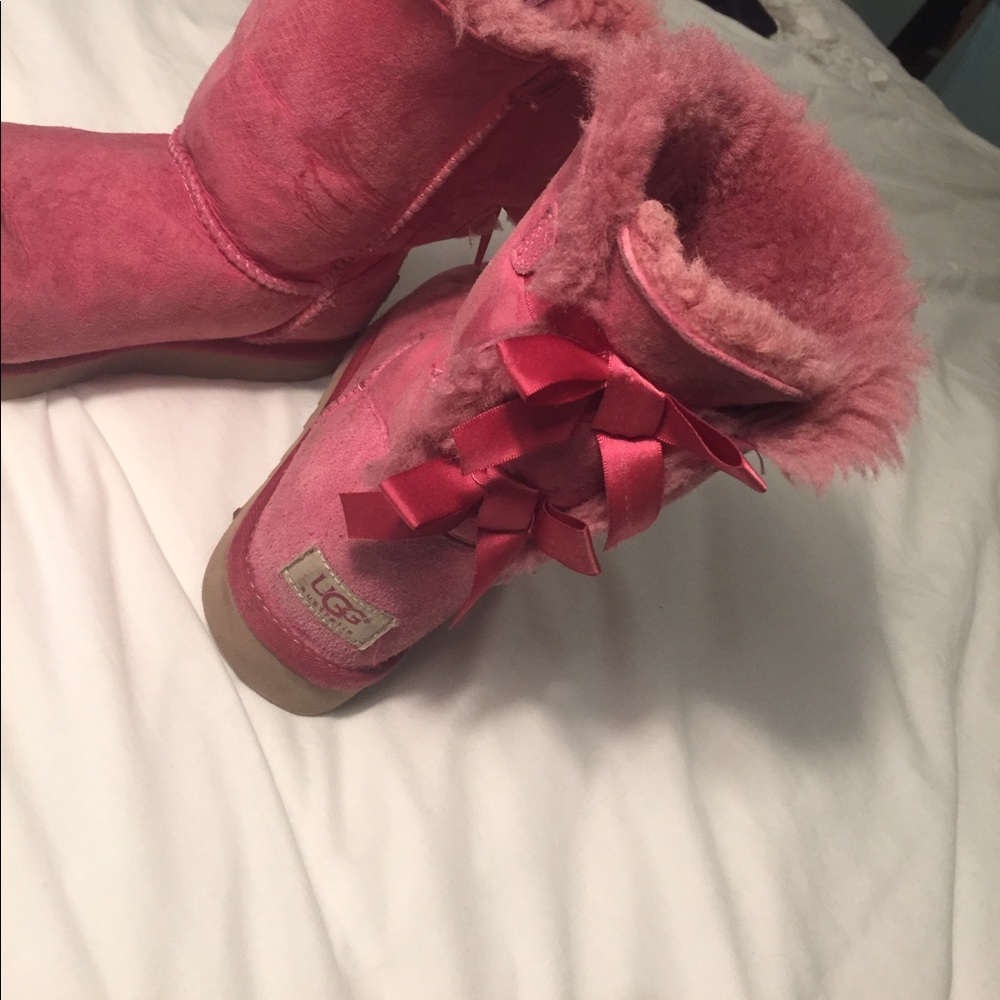 Light pink size 8 UGG Boots