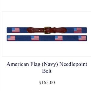 Smather's & Branson United States Flag Men's belt