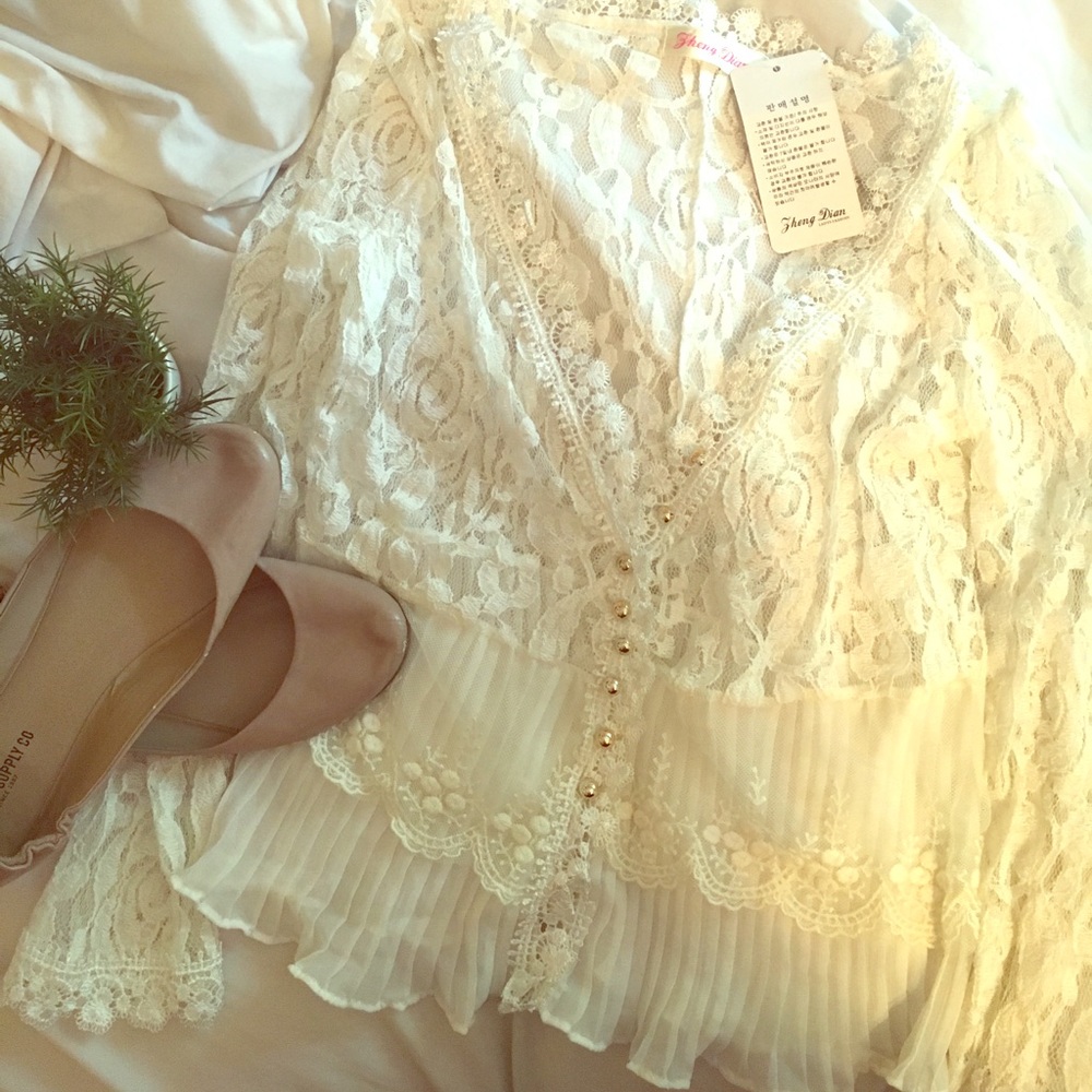 Victorian Lace Cardigan