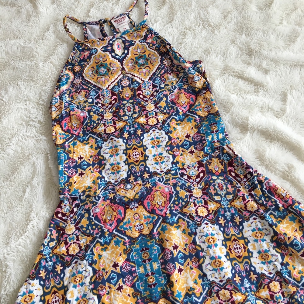 Halter Skater Dress