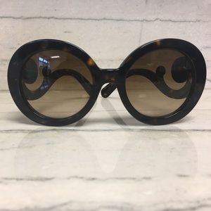 PRICE NEGOTIABLE Prada Baroque Round Sunglasses