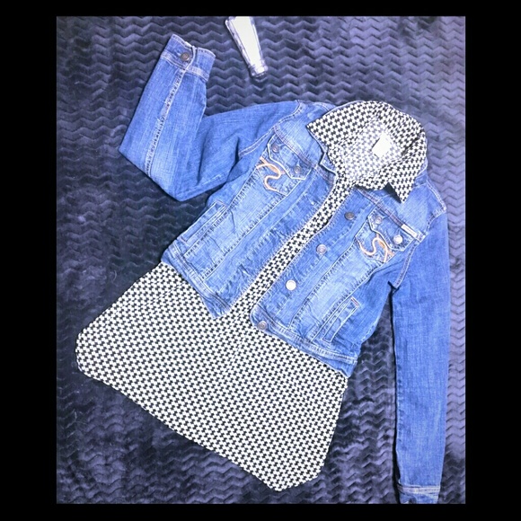 🖤 ⚡ Hydraulic Denim Blue Jean Jacket - Picture 2 of 5
